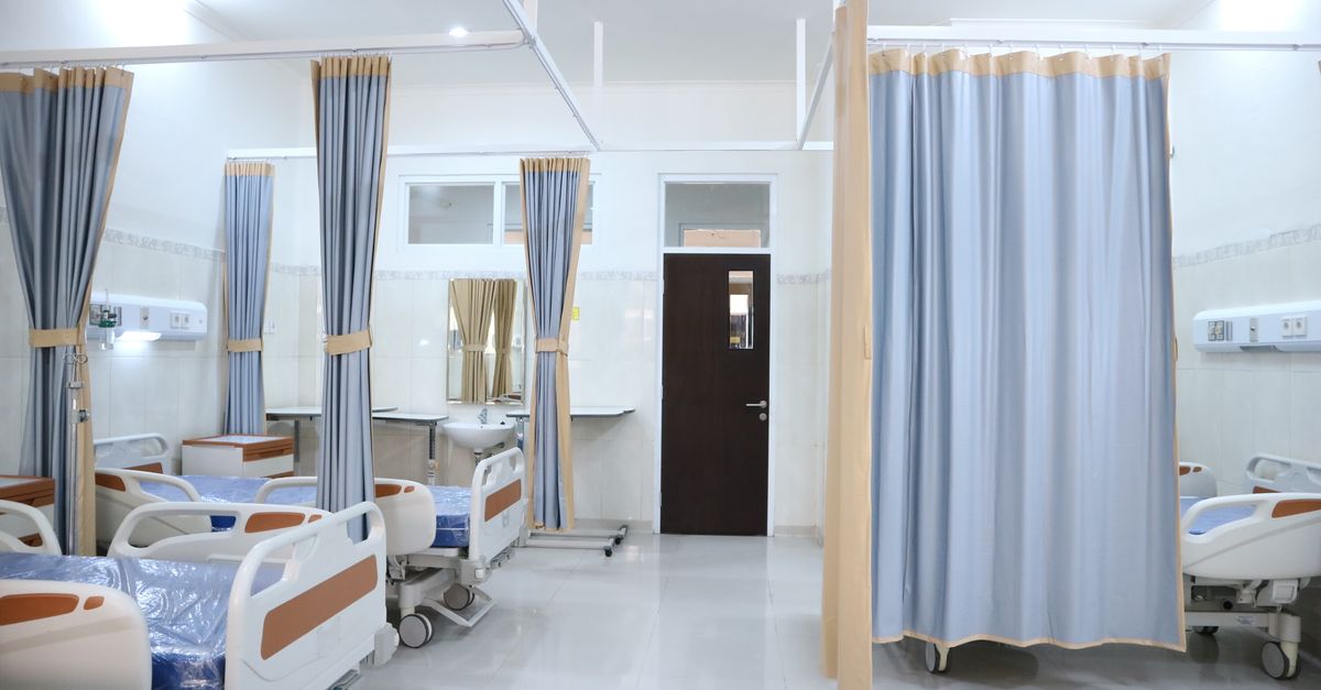 Medical clinic interior representing healthcare and travel insurance for visitors in Bali